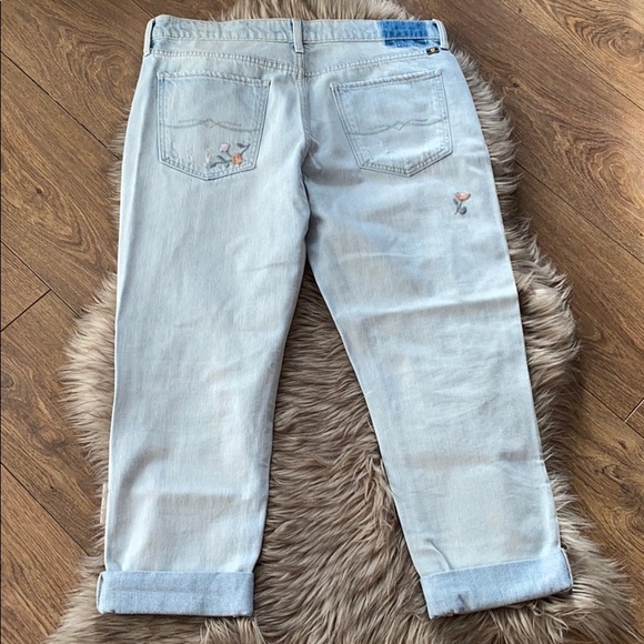 Lucky Brand Sienna Floral Embroidered Jeans BNWOT - Picture 11 of 14